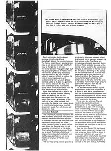 Katana 750 Road Test